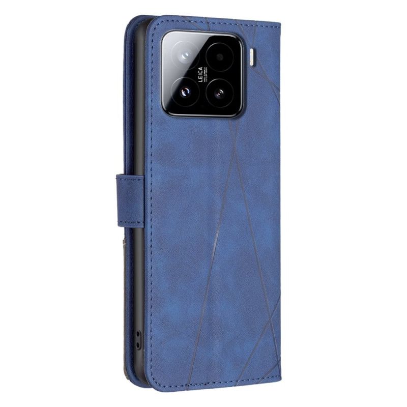 Skórzany Futerał Xiaomi 15 Pro Etui Na Telefon Geometry W Kolorze Binfen
