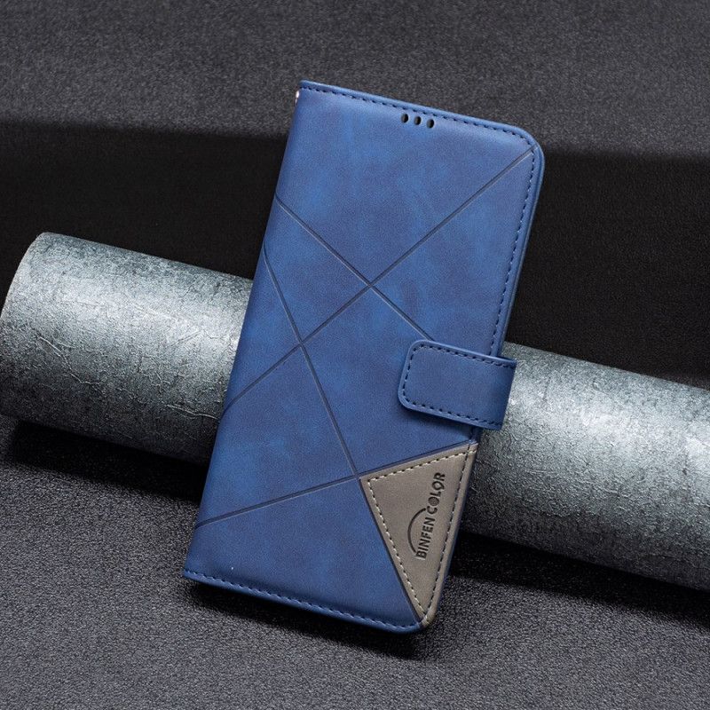 Skórzany Futerał Xiaomi 15 Pro Etui Na Telefon Geometry W Kolorze Binfen