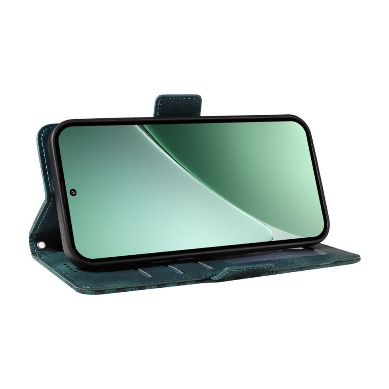 Skórzany Futerał Xiaomi 15 Pro Etui Na Telefon Wzór Gwiazdy