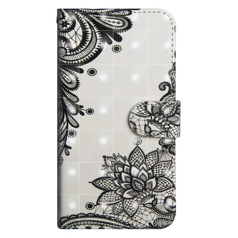 Etui Folio Huawei P Smart 2019 Koronkowa Mandala Etui Ochronne