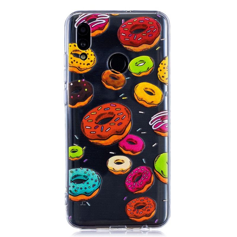Etui Huawei P Smart 2019 Przezroczyste Pączki