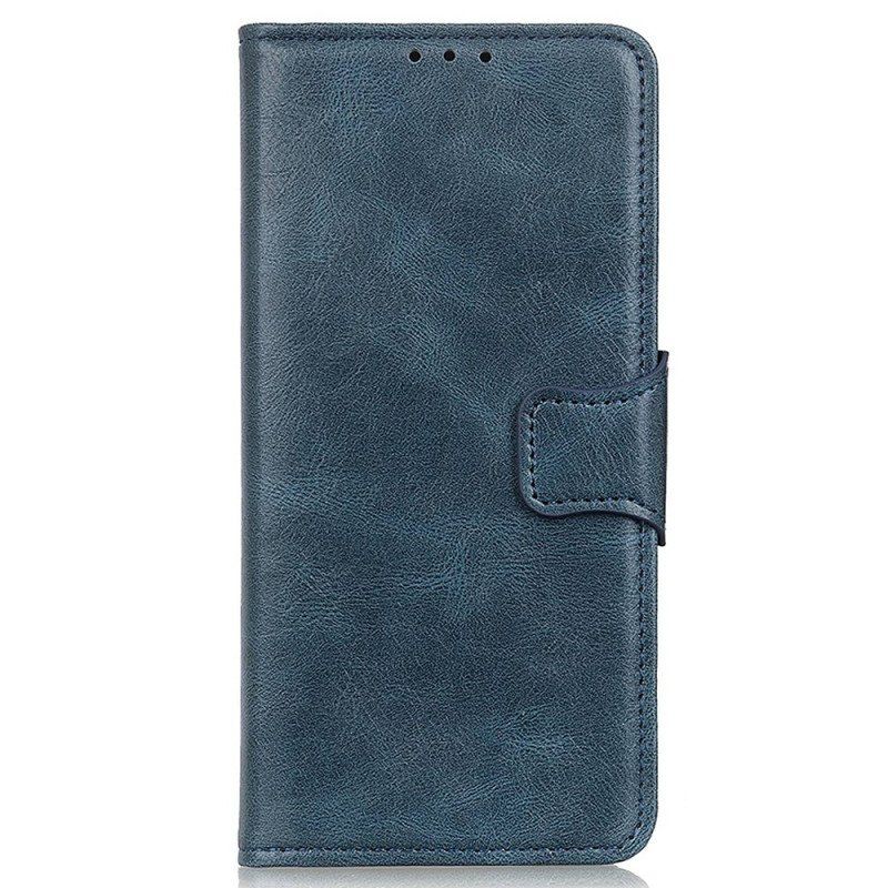 Etui Folio do Motorola Edge 40 Pro Stylowe Skórzane Zapięcie Dwustronne