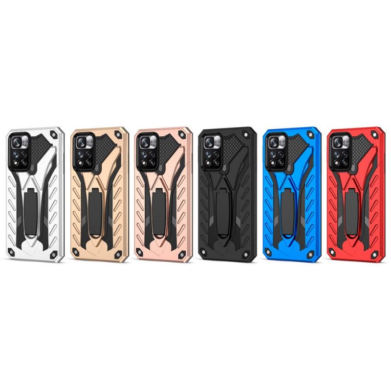 Etui Do Xiaomi Redmi Note 11 Pro / Note 11 Pro Plus Zdejmowana Podpora Pionowa I Pozioma