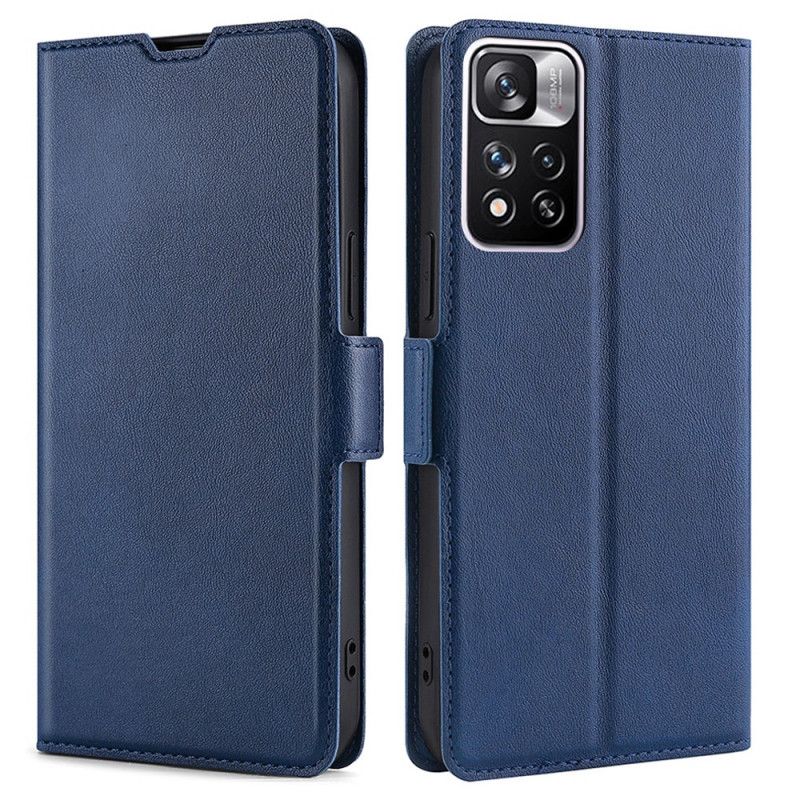 Etui Folio Xiaomi Redmi Note 11 Pro / Note 11 Pro Plus Finezja Skórzany Styl Etui Ochronne