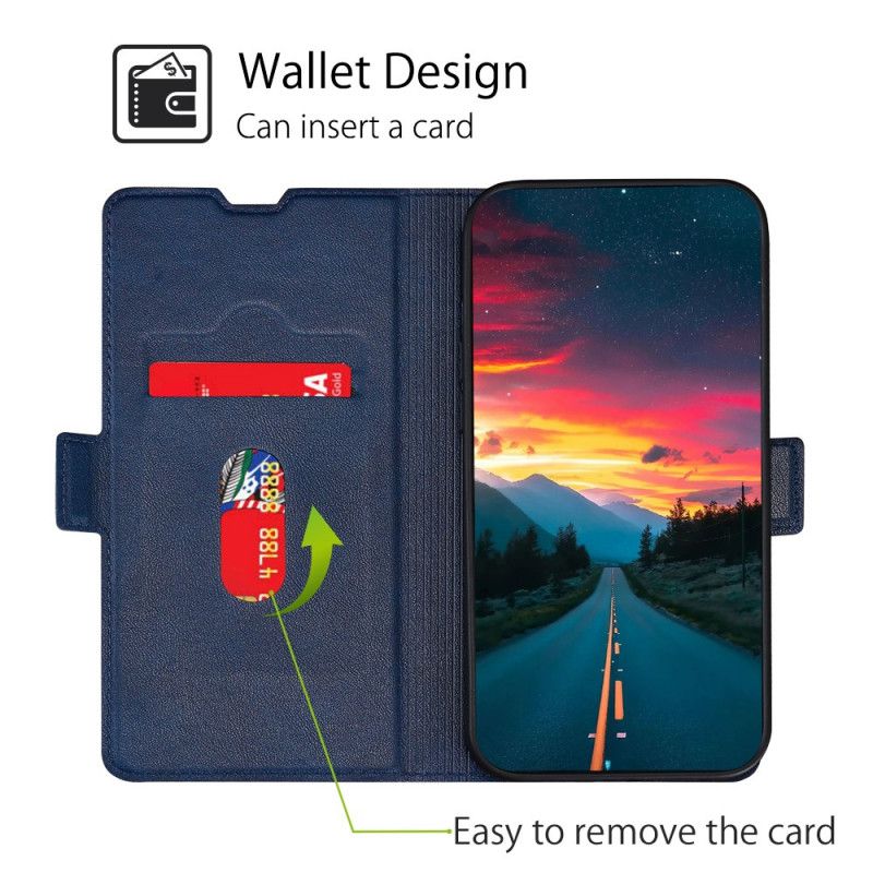 Etui Folio Xiaomi Redmi Note 11 Pro / Note 11 Pro Plus Finezja Skórzany Styl Etui Ochronne