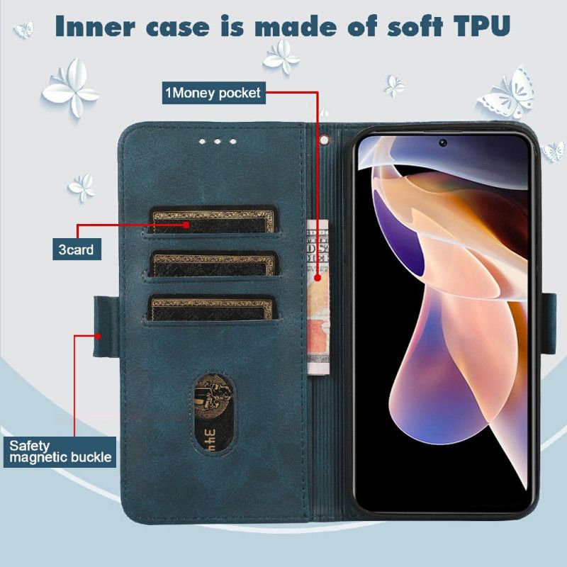 Etui Folio Xiaomi Redmi Note 11 Pro / Note 11 Pro Plus Kot I Motyle Etui Ochronne