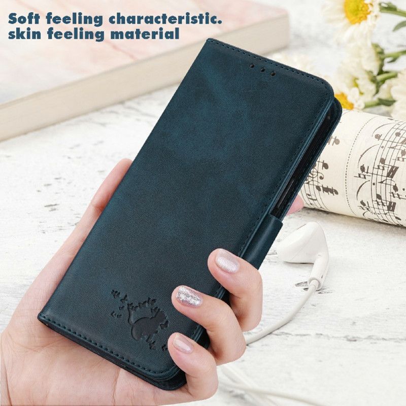 Etui Folio Xiaomi Redmi Note 11 Pro / Note 11 Pro Plus Kot I Motyle Etui Ochronne