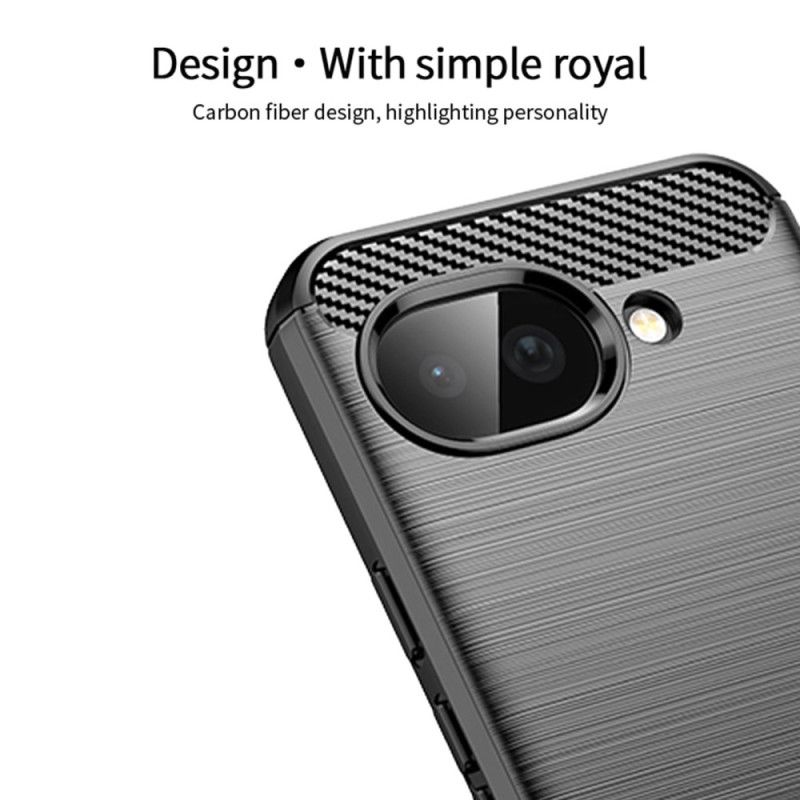 Etui Do Google Pixel 10a Szczotkowane Włókno Węglowe