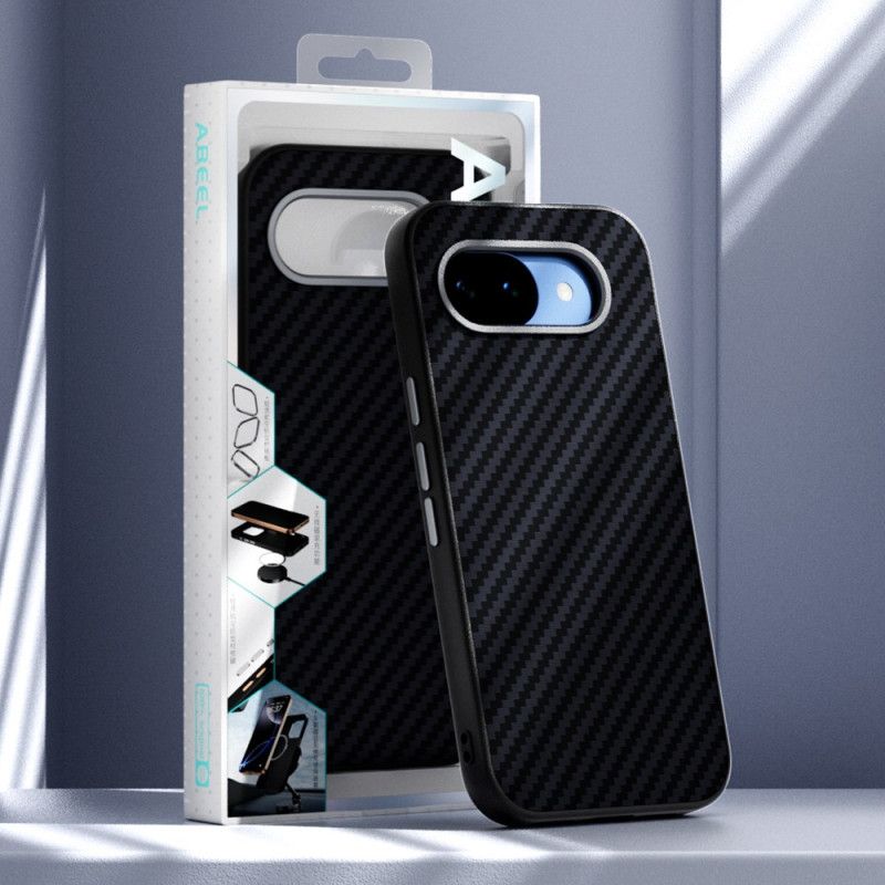Etui Do Google Pixel 10a Tekstura Magnetycznego Włókna Węglowego Abeel