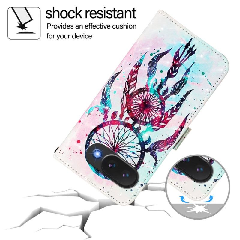 Etui Folio Do Google Pixel 10a Kolorowy Łapacz Snów