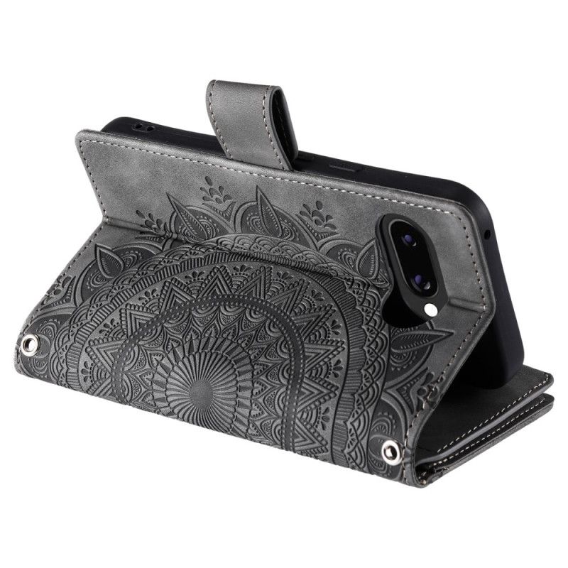 Etui Folio Do Google Pixel 10a Portfel Z Efektem Zamszu W Mandali