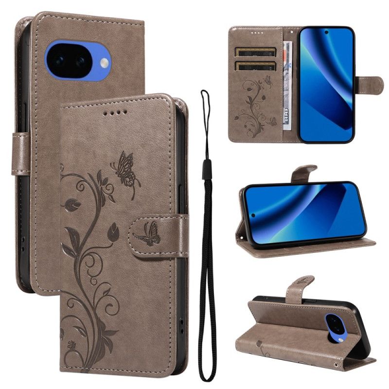 Etui Folio Do Google Pixel 10a Wzór Kwiatowy