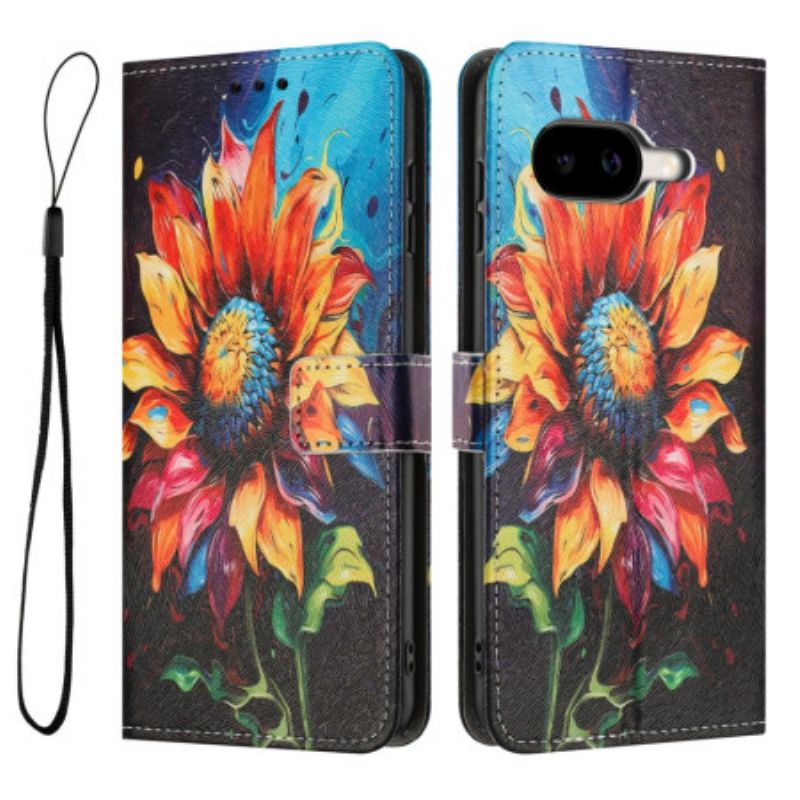 Etui Folio Do Google Pixel 10a Wzór Słonecznik