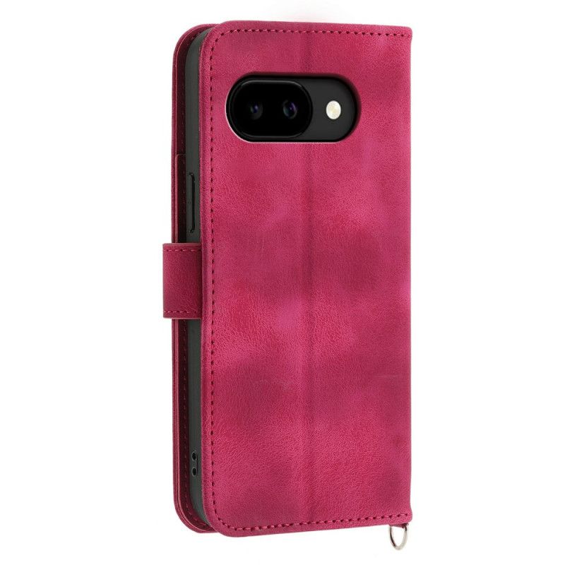 Etui Folio Do Google Pixel 10a Zamsz Z Efektem Mandali Z Paskiem Na Ramię