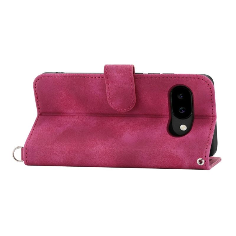 Etui Folio Do Google Pixel 10a Zamsz Z Efektem Mandali Z Paskiem Na Ramię