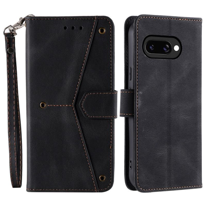 Etui Folio Google Pixel 10a Dwukolorowy W Stylu Vintage