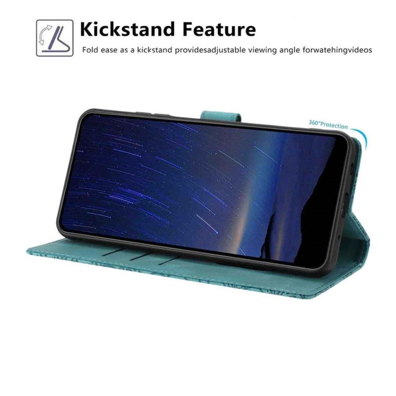 Etui Folio Google Pixel 10a Kwiaty Wiśni Etui Ochronne