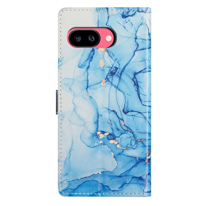 Etui Folio Google Pixel 10a Niebieski Marmur
