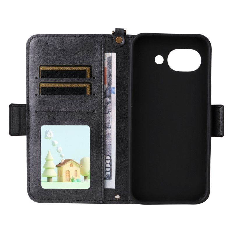 Etui Folio Google Pixel 10a Portfel Vintage I Pasek Na Ramię Pasek