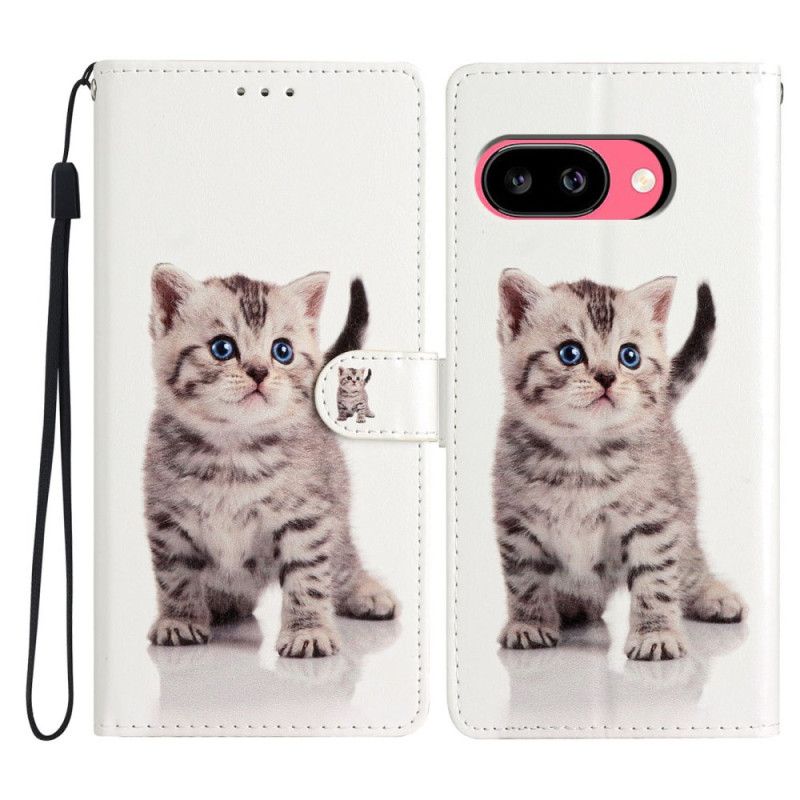 Etui Folio Google Pixel 10a Uroczy Kot Etui Ochronne