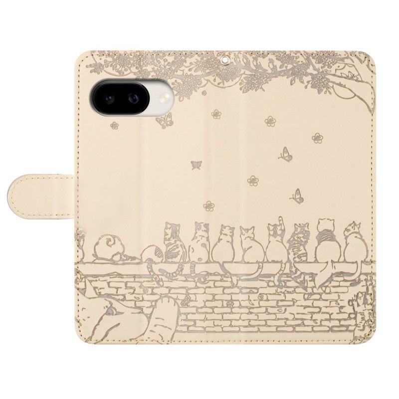 Etui Folio Google Pixel 10a Wzór Kota