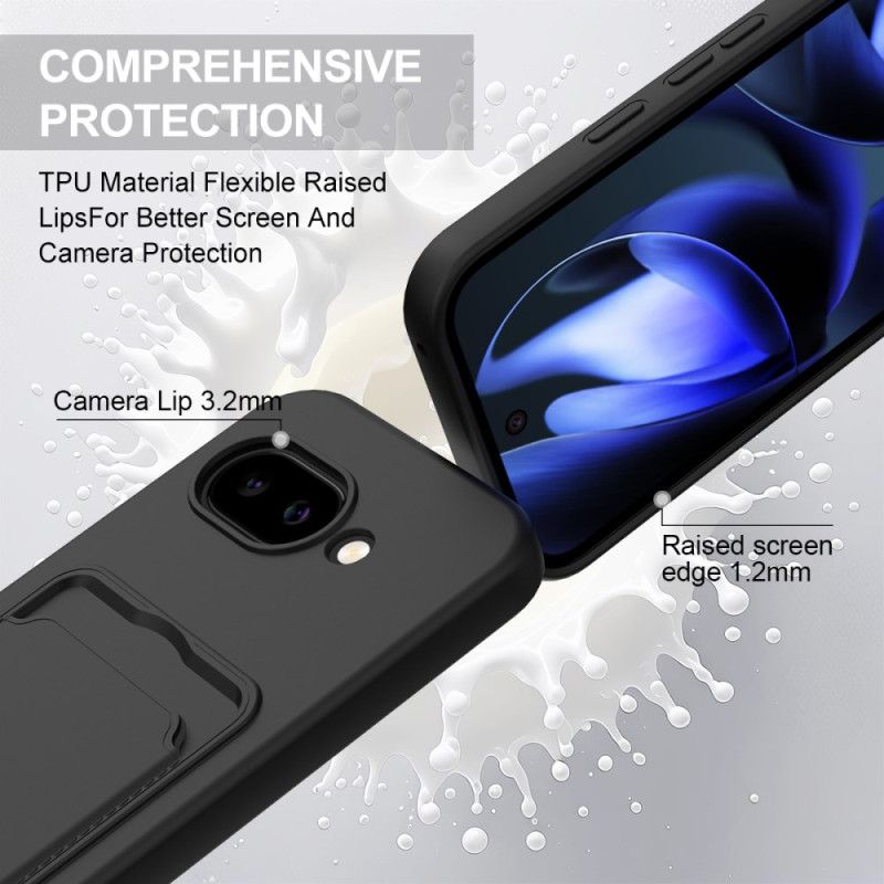 Etui Google Pixel 10a Płynna Karta Silikonowa Uchwyt