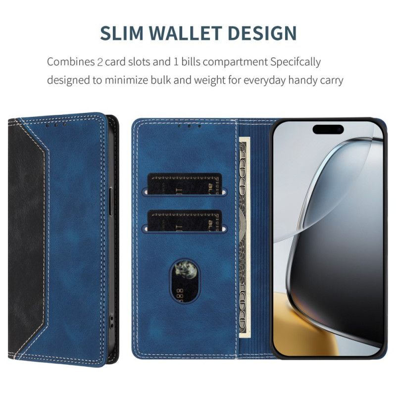 Flip Kotelot Google Pixel 10a Dwukolorowy Blokujący Rfid