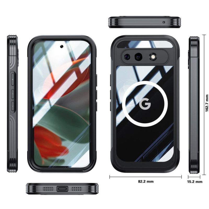 Futerały Google Pixel 10a Etui Na Telefon Magnetyczny Z Hartowanym Szkłem Ochronnym Na Ekran