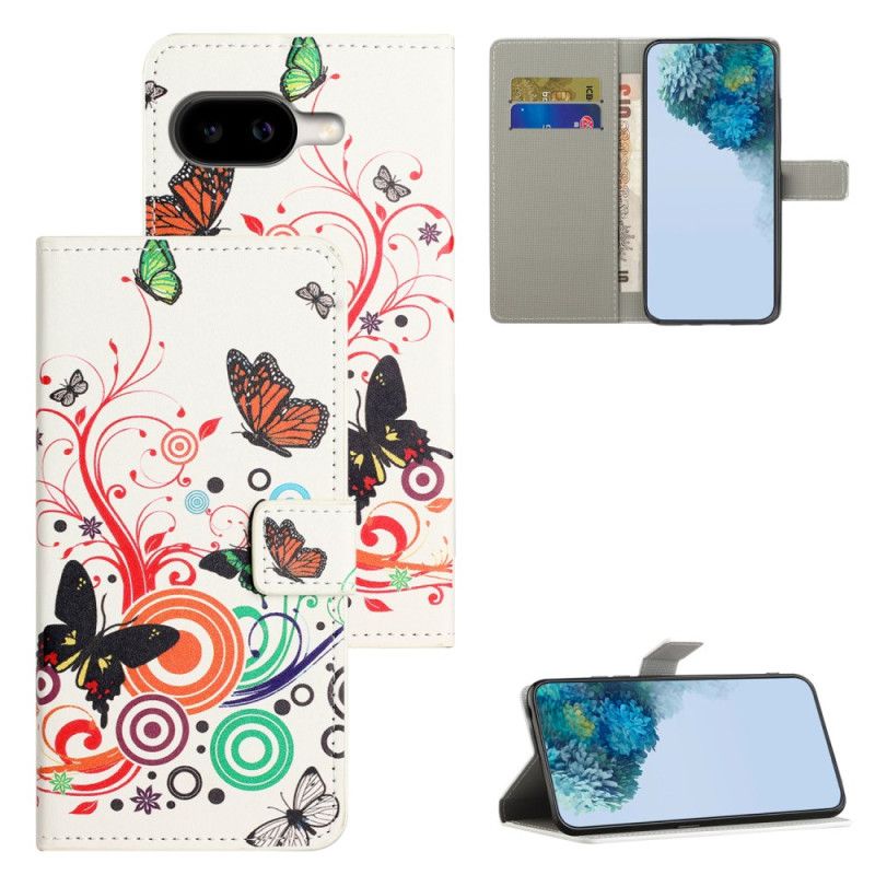 Obudowa Google Pixel 10a Etui Na Telefon Motyle Na Białym Tle