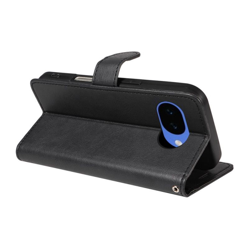 Skórzany Futerał Google Pixel 10a Etui Na Telefon Gładki Efekt Skóry