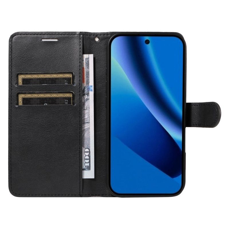 Skórzany Futerał Google Pixel 10a Etui Na Telefon Gładki Efekt Skóry