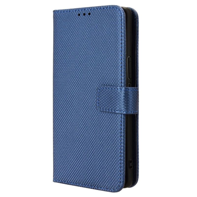 Etui Folio Vivo V40 Lite 5g Tekstura Diamentów