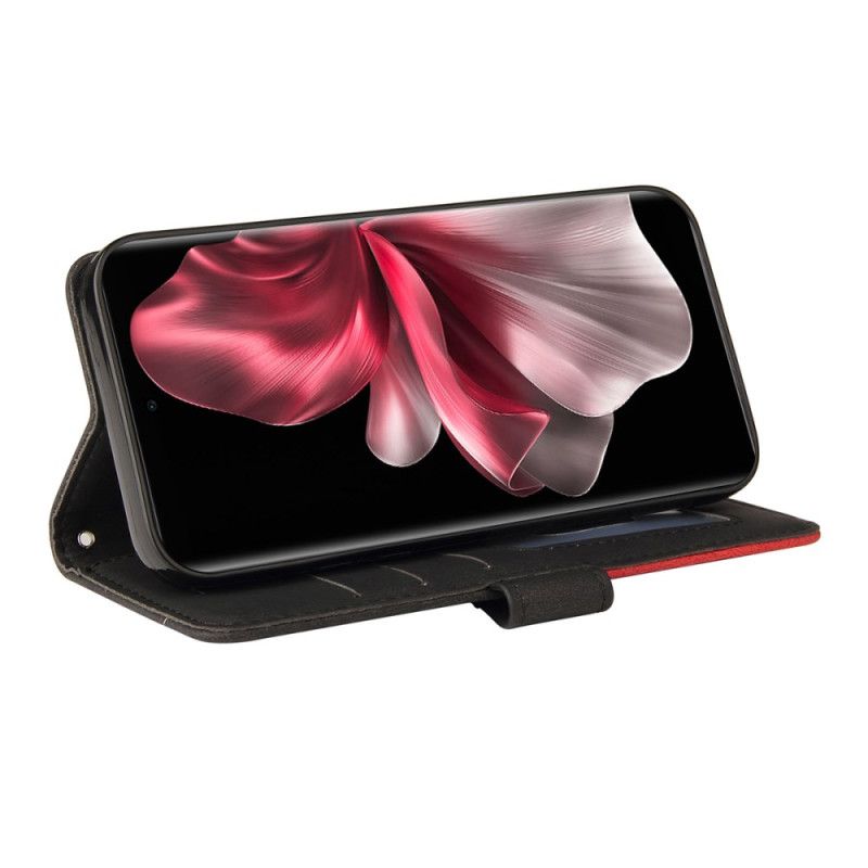 Pokrowce Vivo V40 Lite 5g Dwukolorowa Falowana Powierzchnia