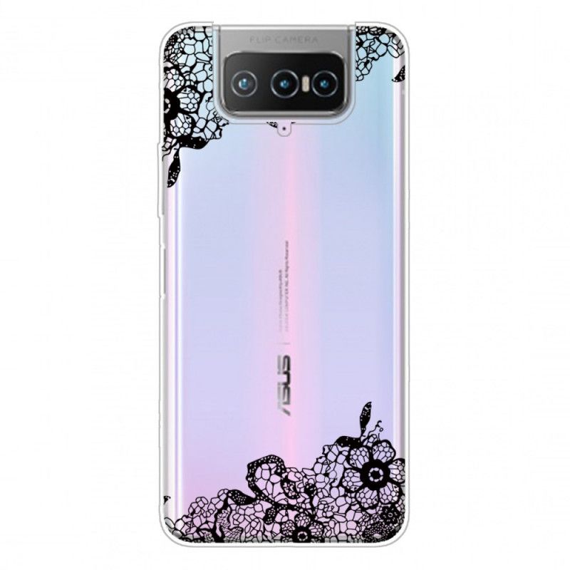 Etui Asus Zenfone 7 / 7 Pro Cienka Koronka