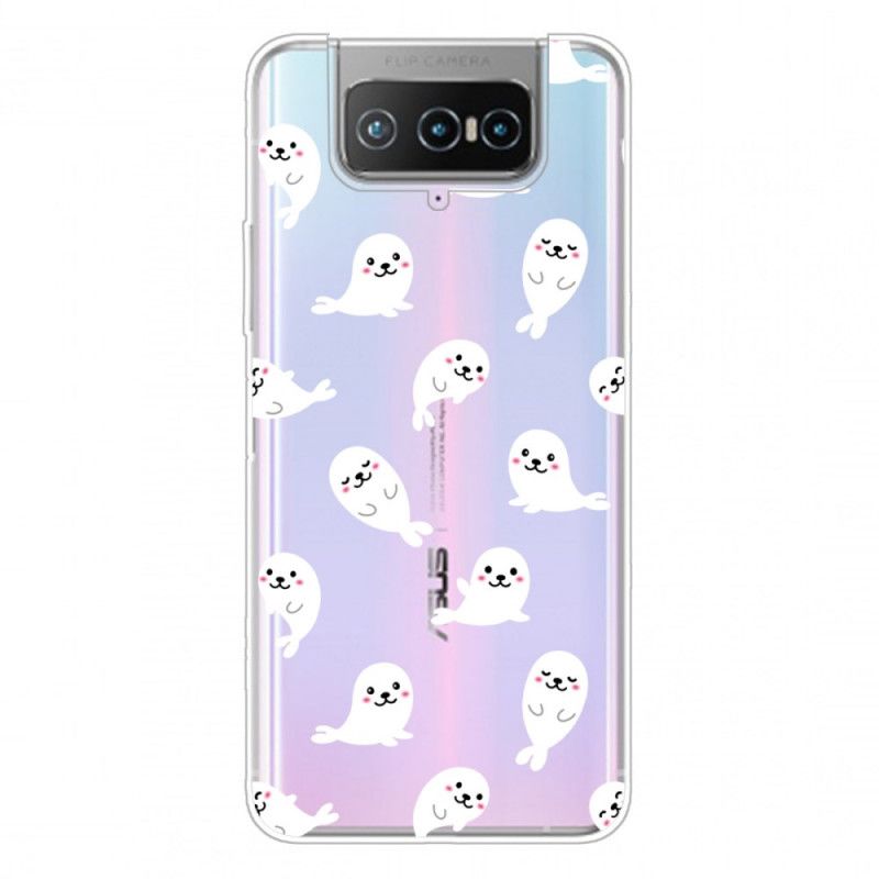 Etui Asus Zenfone 7 / 7 Pro Najlepsze Lwy Morskie