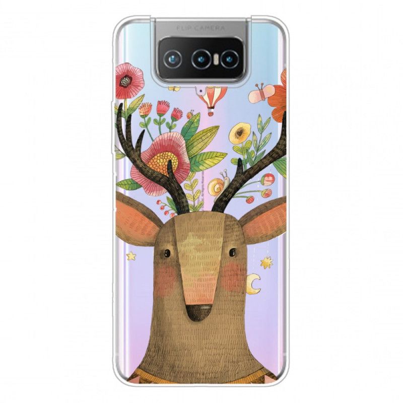 Etui Asus Zenfone 7 / 7 Pro Plemienne Jelenie Etui Ochronne