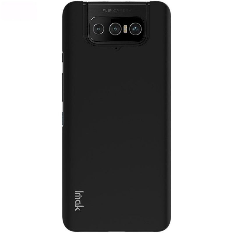 Etui Asus Zenfone 7 / 7 Pro Szary Czarny Sztywny Kowboj Imak Etui Ochronne