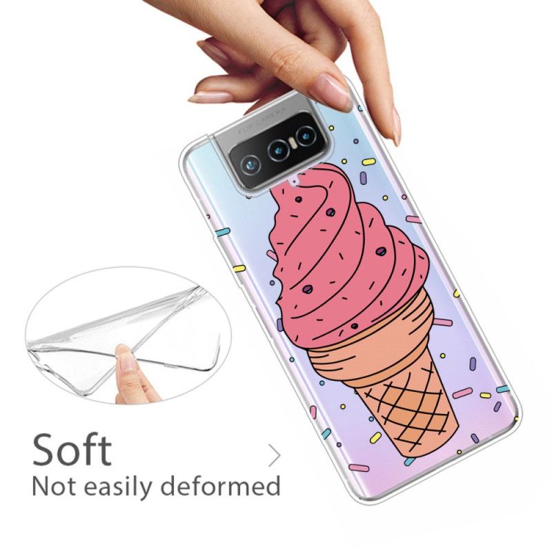 Futerały Asus Zenfone 7 / 7 Pro Etui na Telefon Lody