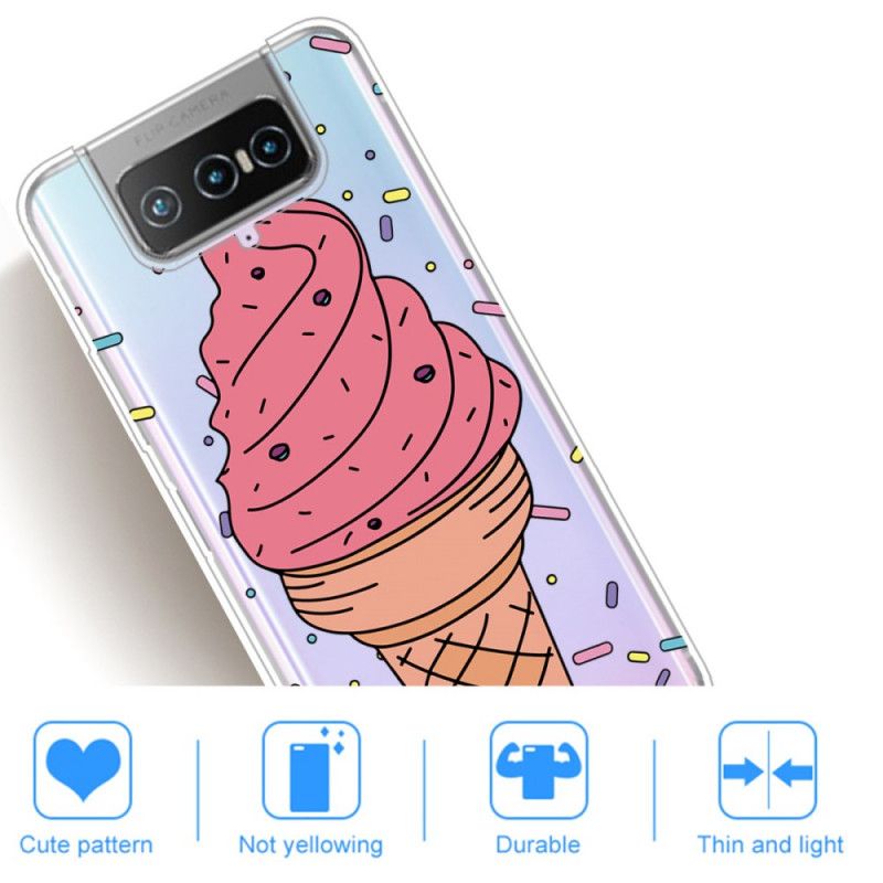 Futerały Asus Zenfone 7 / 7 Pro Etui na Telefon Lody