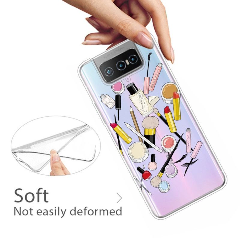 Futerały Asus Zenfone 7 / 7 Pro Etui na Telefon Makijaż Górny