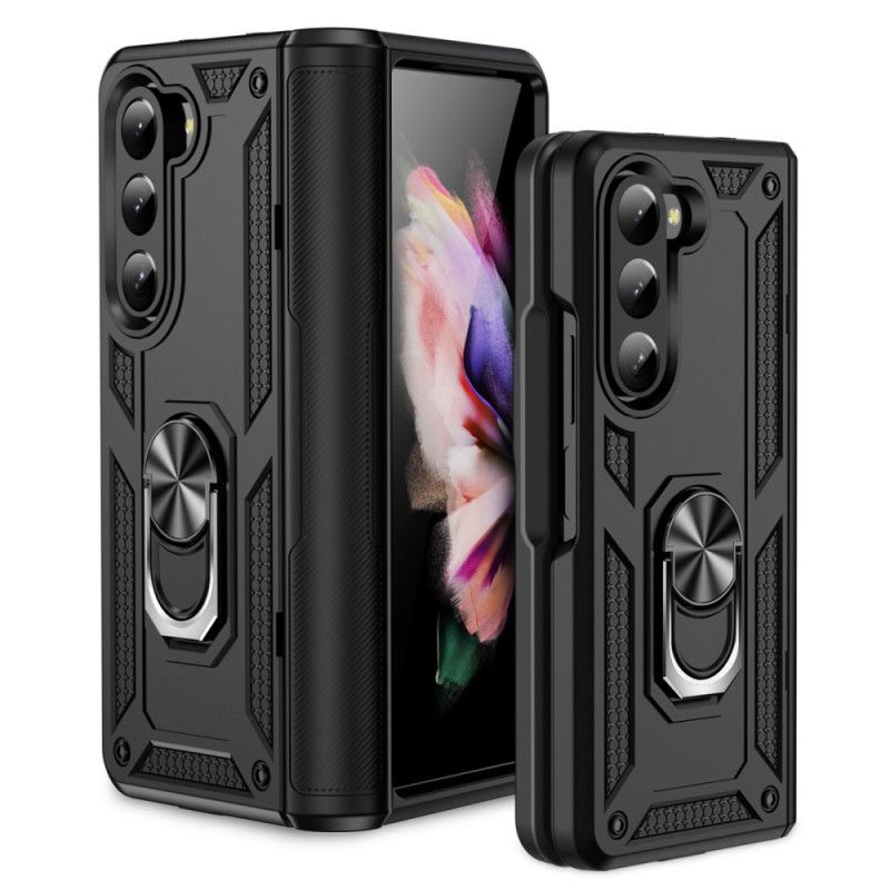 Etui Do Samsung Galaxy Z Fold 5 Metalowy Pierścień