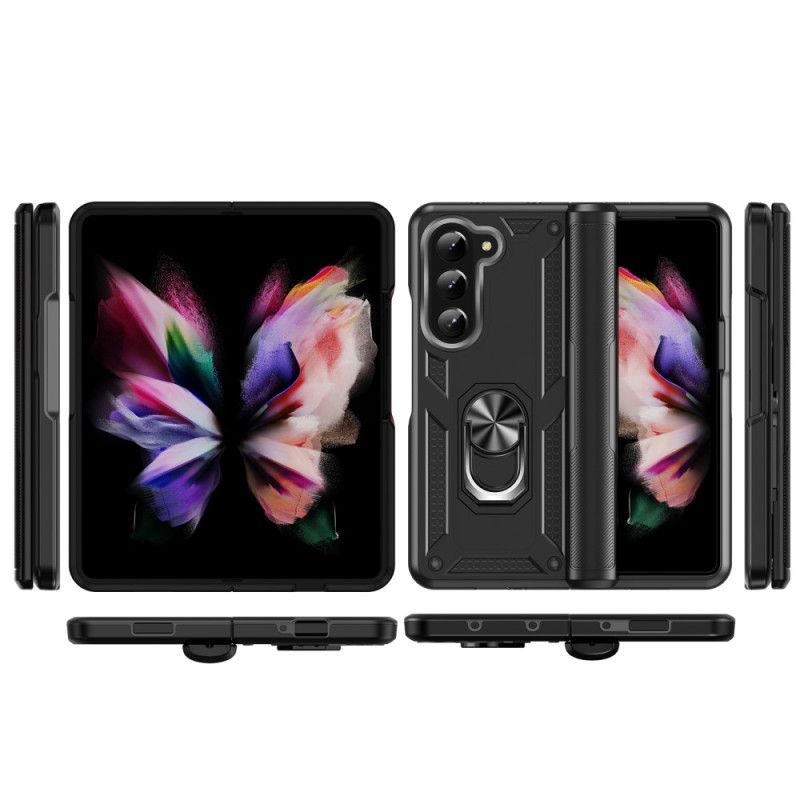 Etui Do Samsung Galaxy Z Fold 5 Metalowy Pierścień