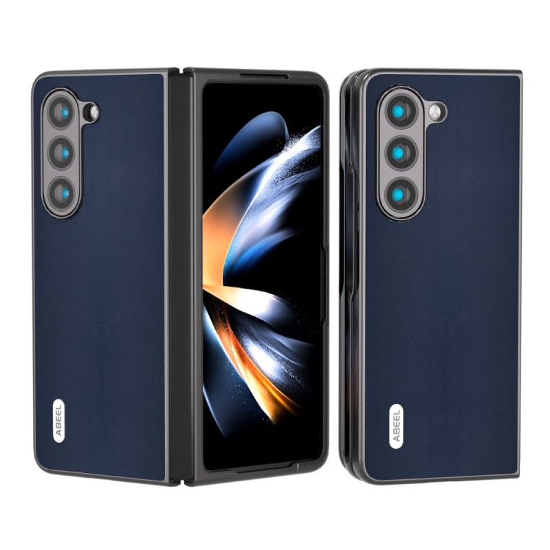 Etui Do Samsung Galaxy Z Fold 5 Prawdziwa Skóra Abeel