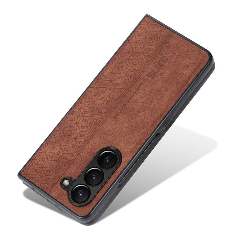 Etui Do Samsung Galaxy Z Fold 5 Sztuczna Skóra Azns