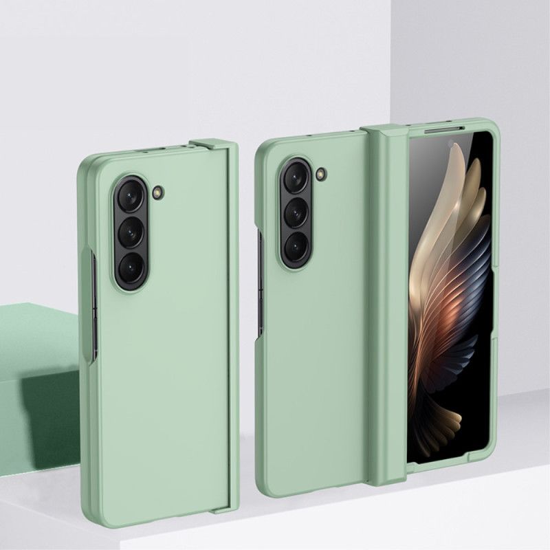 Etui Do Samsung Galaxy Z Fold 5 Ultracienki Dotyk Skóry