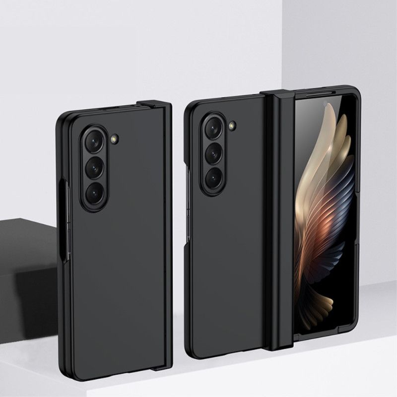 Etui Do Samsung Galaxy Z Fold 5 Ultracienki Dotyk Skóry