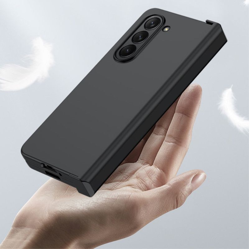 Etui Do Samsung Galaxy Z Fold 5 Ultracienki Dotyk Skóry
