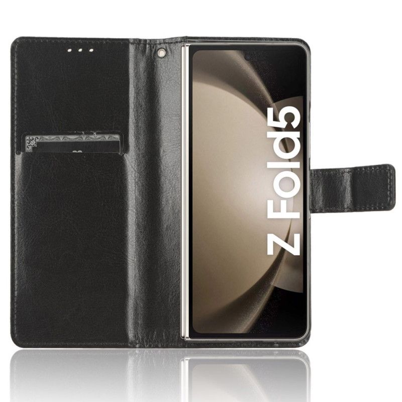 Etui Folio Samsung Galaxy Z Fold 5 Biznes W Lanière