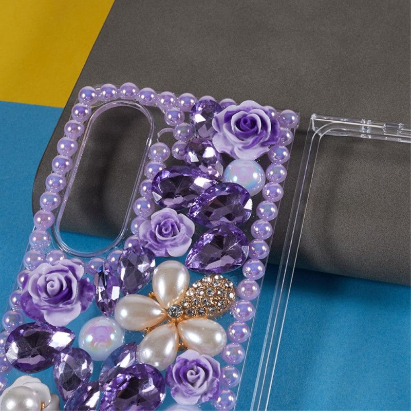 Etui Samsung Galaxy Z Fold 5 Amulety Kwiatowe Etui Ochronne