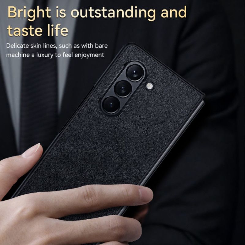 Etui Samsung Galaxy Z Fold 5 Elegancka Skóra Abeel
